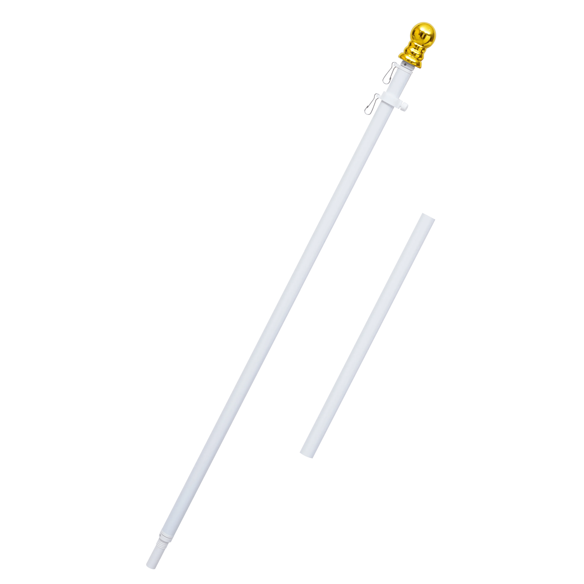 2-Section 5FT Aluminum Flagpole