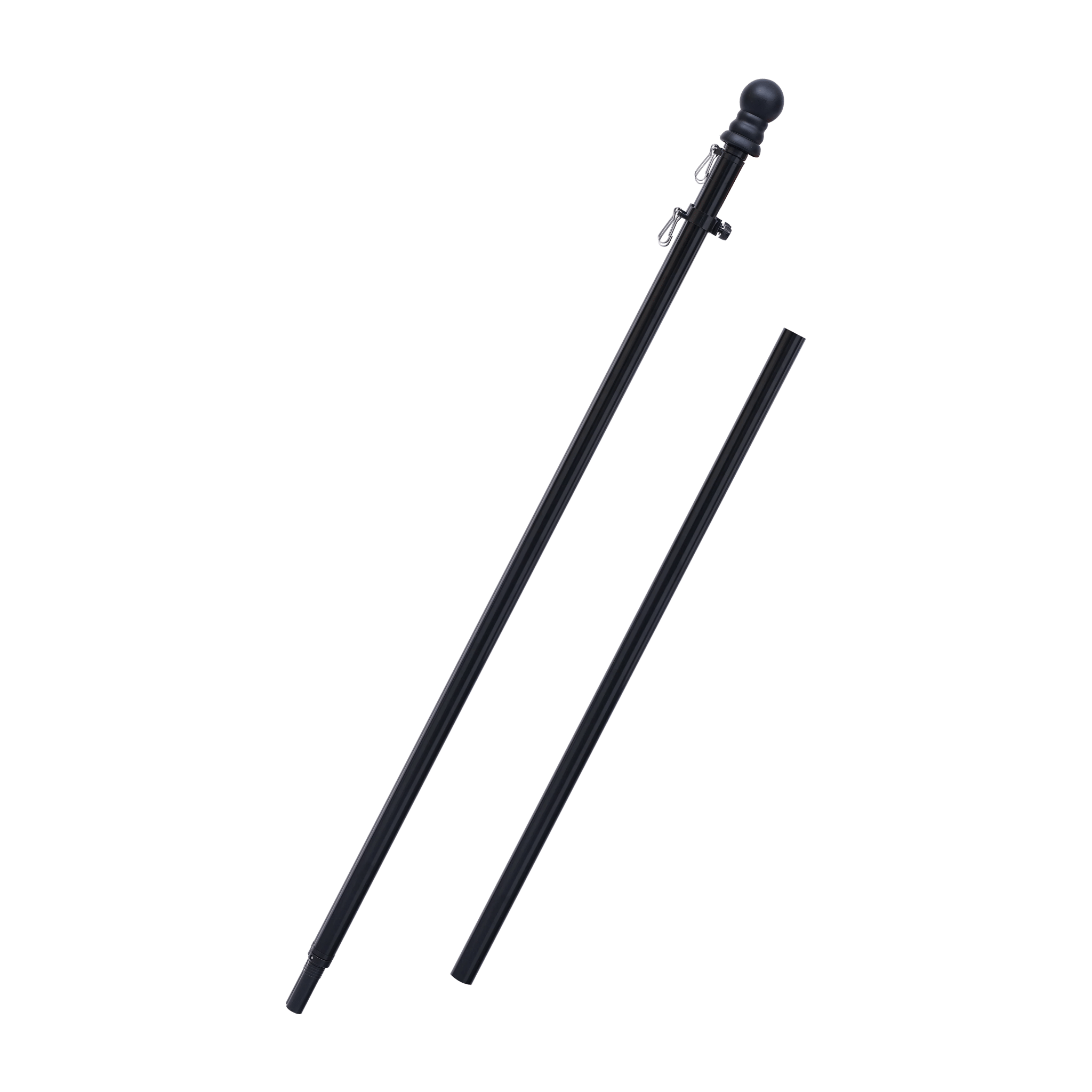 2-Section 6FT Aluminum Flagpole