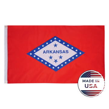 Arkansas State Flag - 100% Made in USA