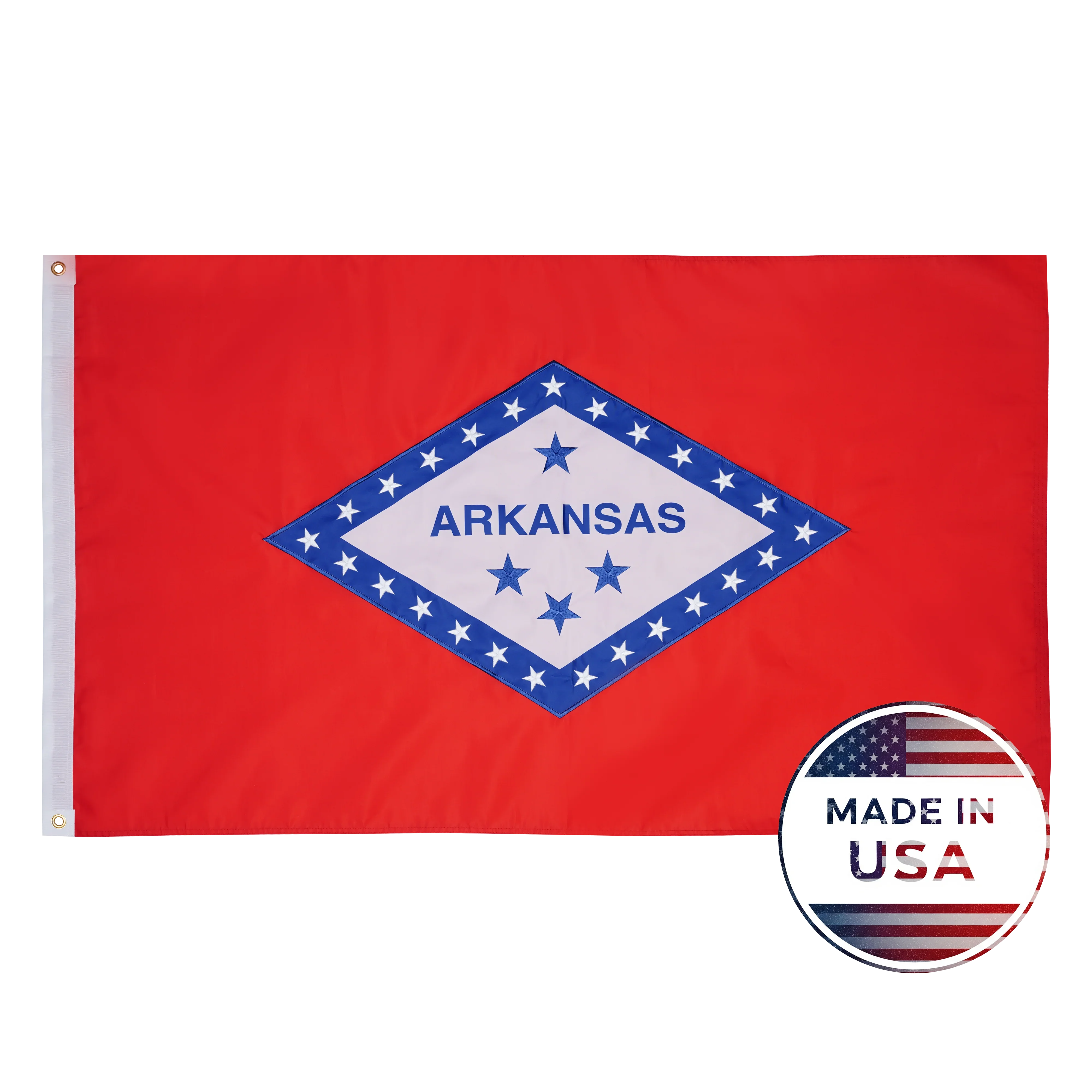 Arkansas State Flag - 100% Made in USA