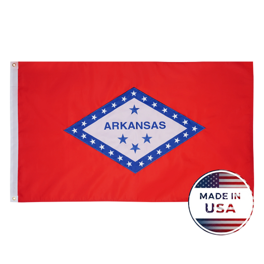Arkansas State Flag - 100% Made in USA