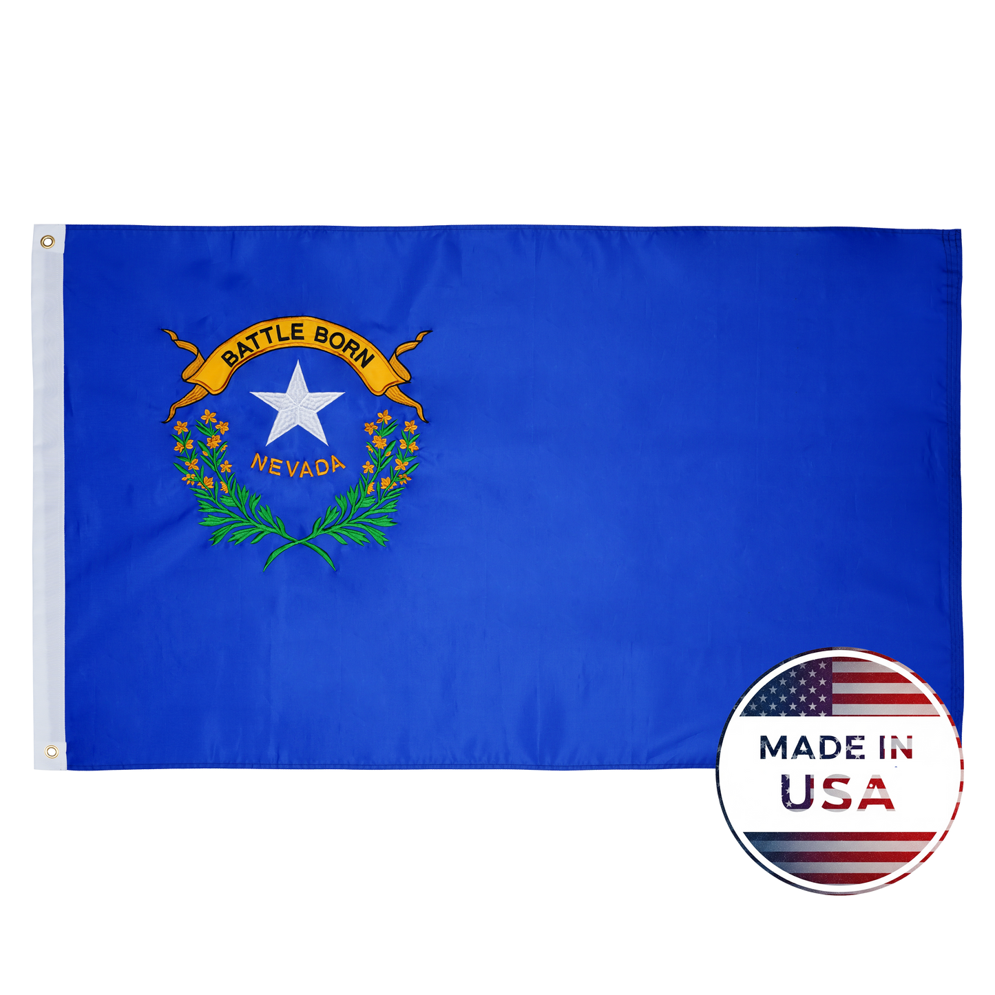 Nevada State Flag - 100% Made in USA