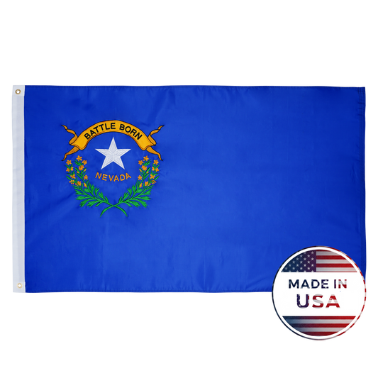 Nevada State Flag - 100% Made in USA