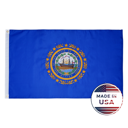 New Hampshire State Flag - 100% Made in USA