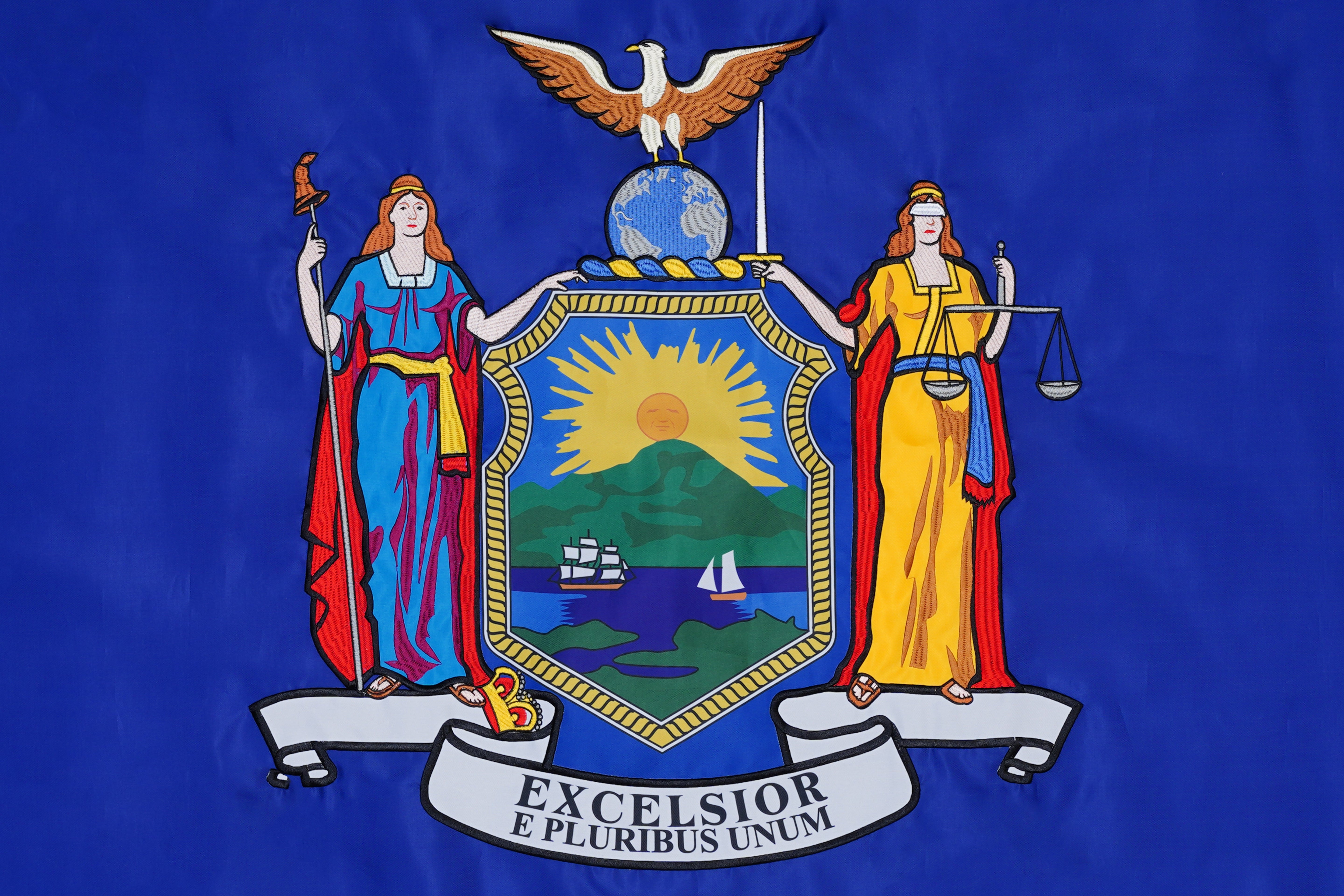 New York State Flag - 100% Made in USA