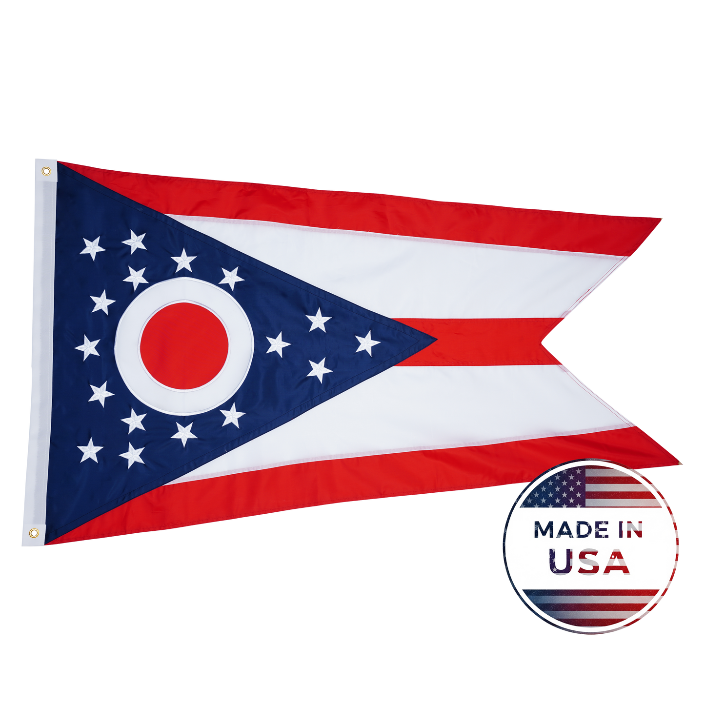 Ohio State Flag - 100% Made in USA