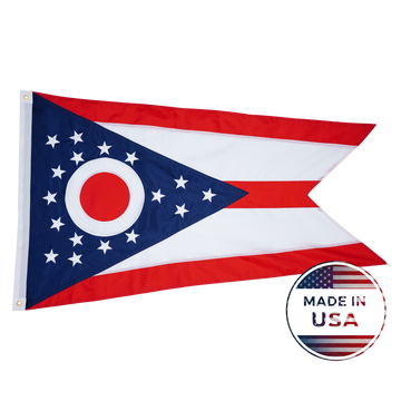 Ohio State Flag - 100% Made in USA