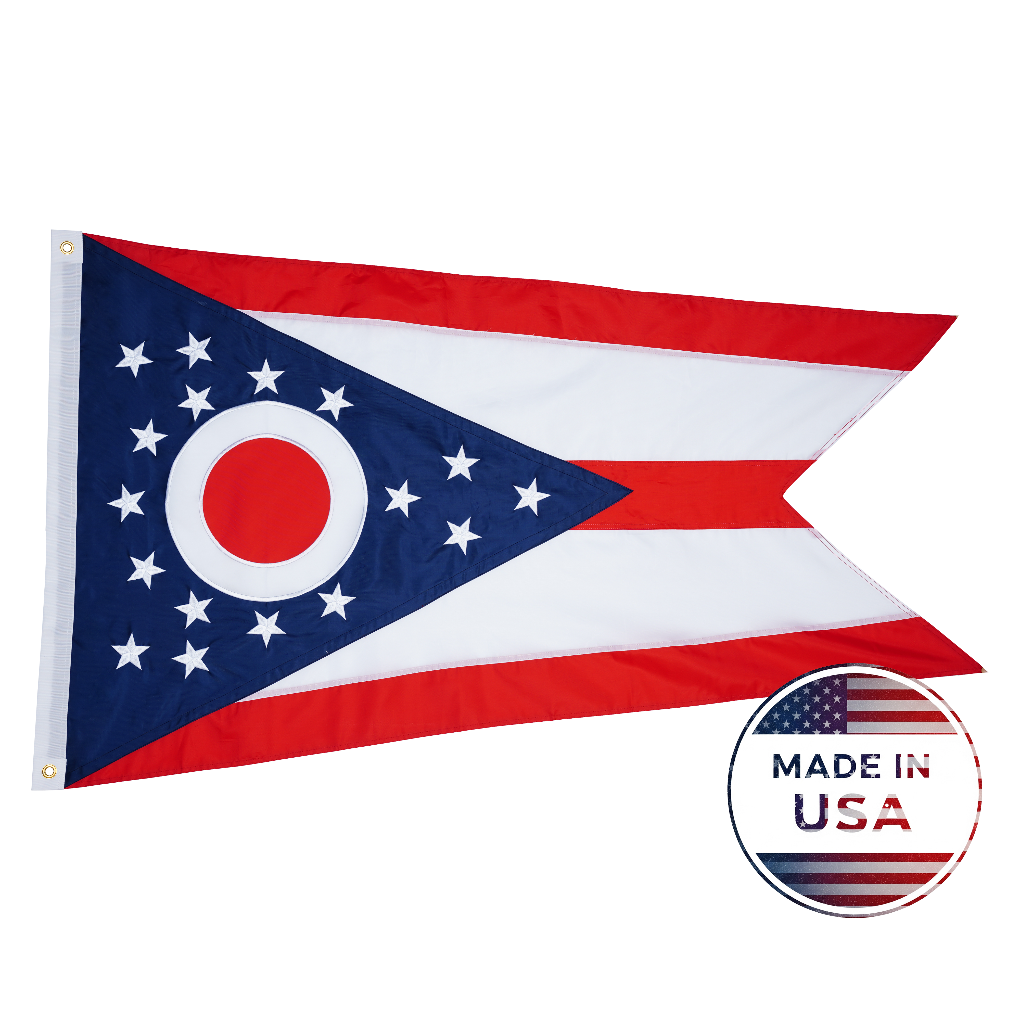 Ohio State Flag - 100% Made in USA