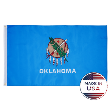 Oklahoma State Flag - 100% Made in USA