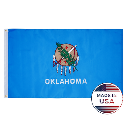 Oklahoma State Flag - 100% Made in USA