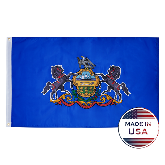 Pennsylvania State Flag - 100% Made in USA