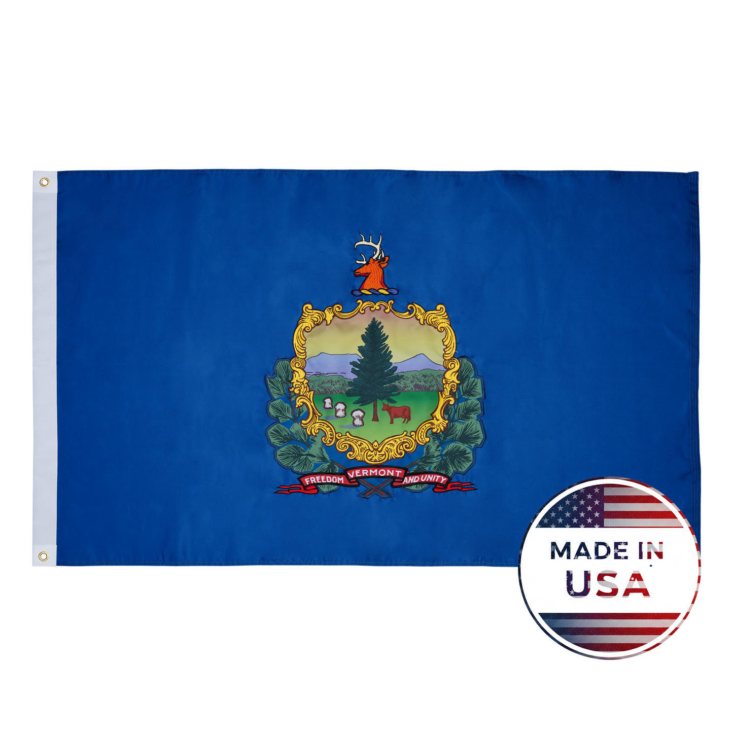 Vermont State Flag - 100% Made in USA