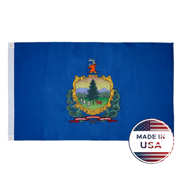 Vermont State Flag - 100% Made in USA