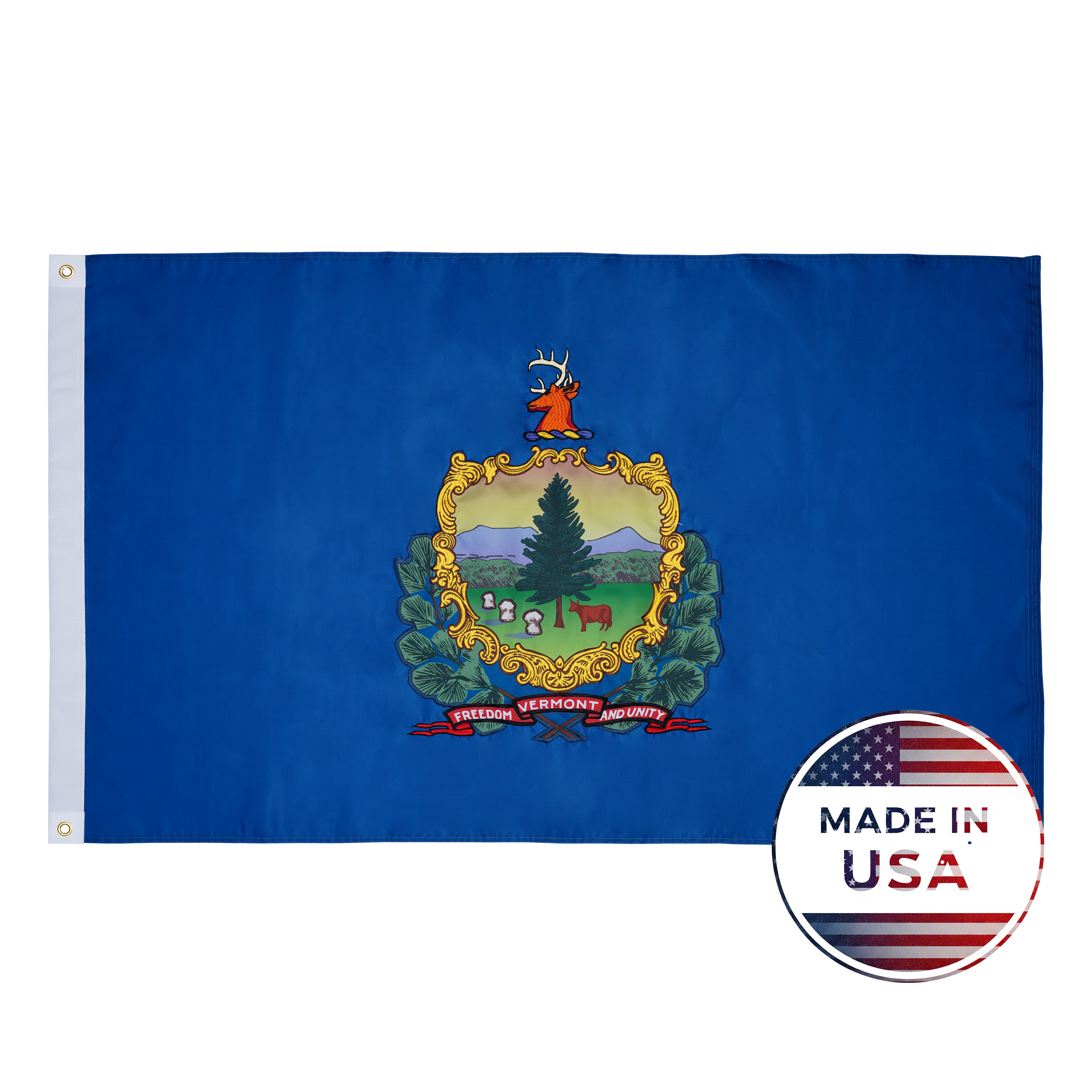 Vermont State Flag - 100% Made in USA