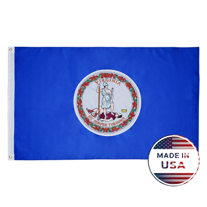 Virginia State Flag - 100% Made in USA