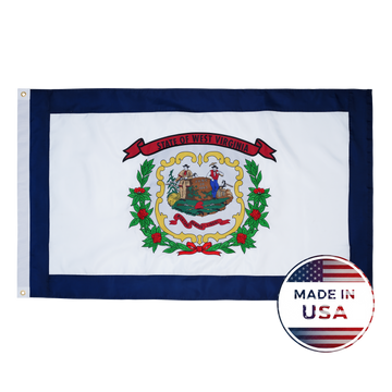 West Virginia State Flag - 100% Made in USA