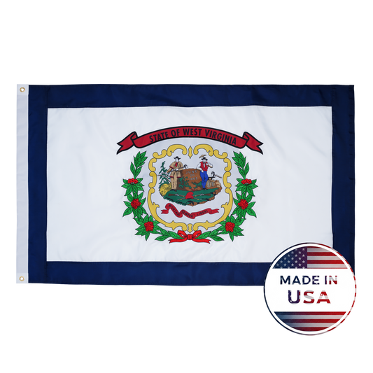 West Virginia State Flag - 100% Made in USA