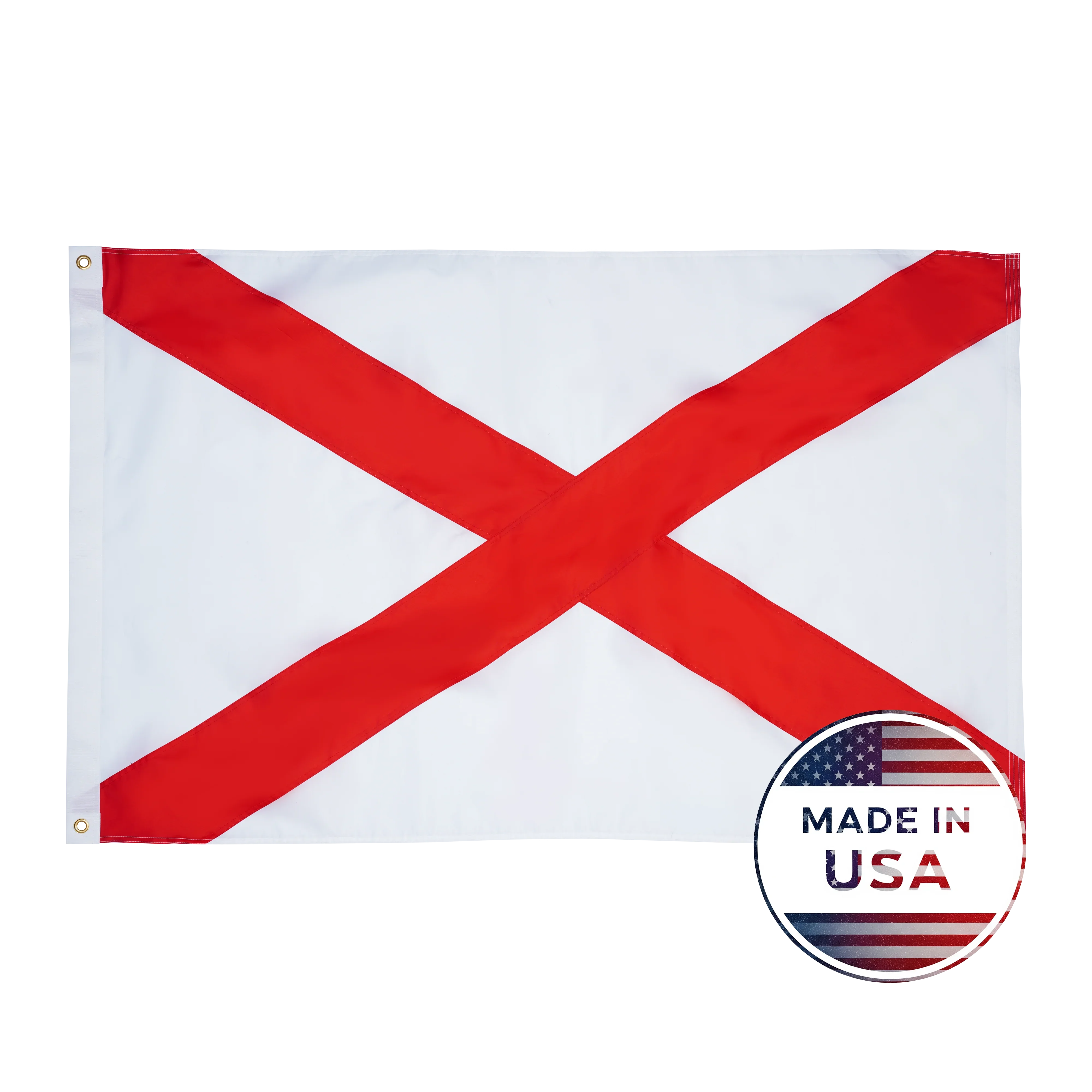 Alabama State Flag - 100% Made in USA