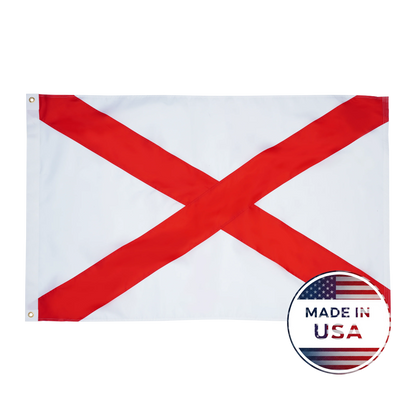Alabama State Flag - 100% Made in USA