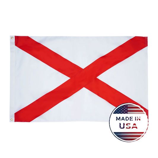 Alabama State Flag - 100% Made in USA