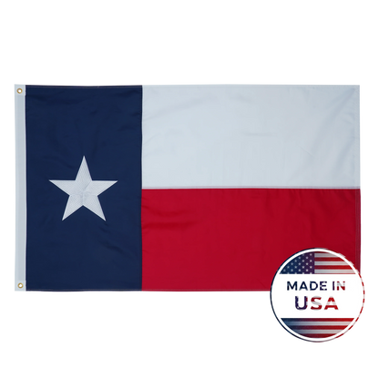 Texas State Flag - 100% Made in USA