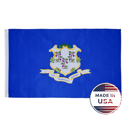 Connecticut State Flag - 100% Made in USA