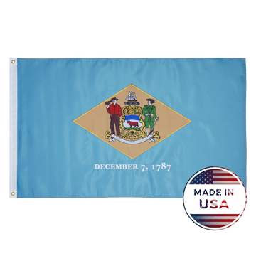 Delaware State Flag - 100% Made in USA