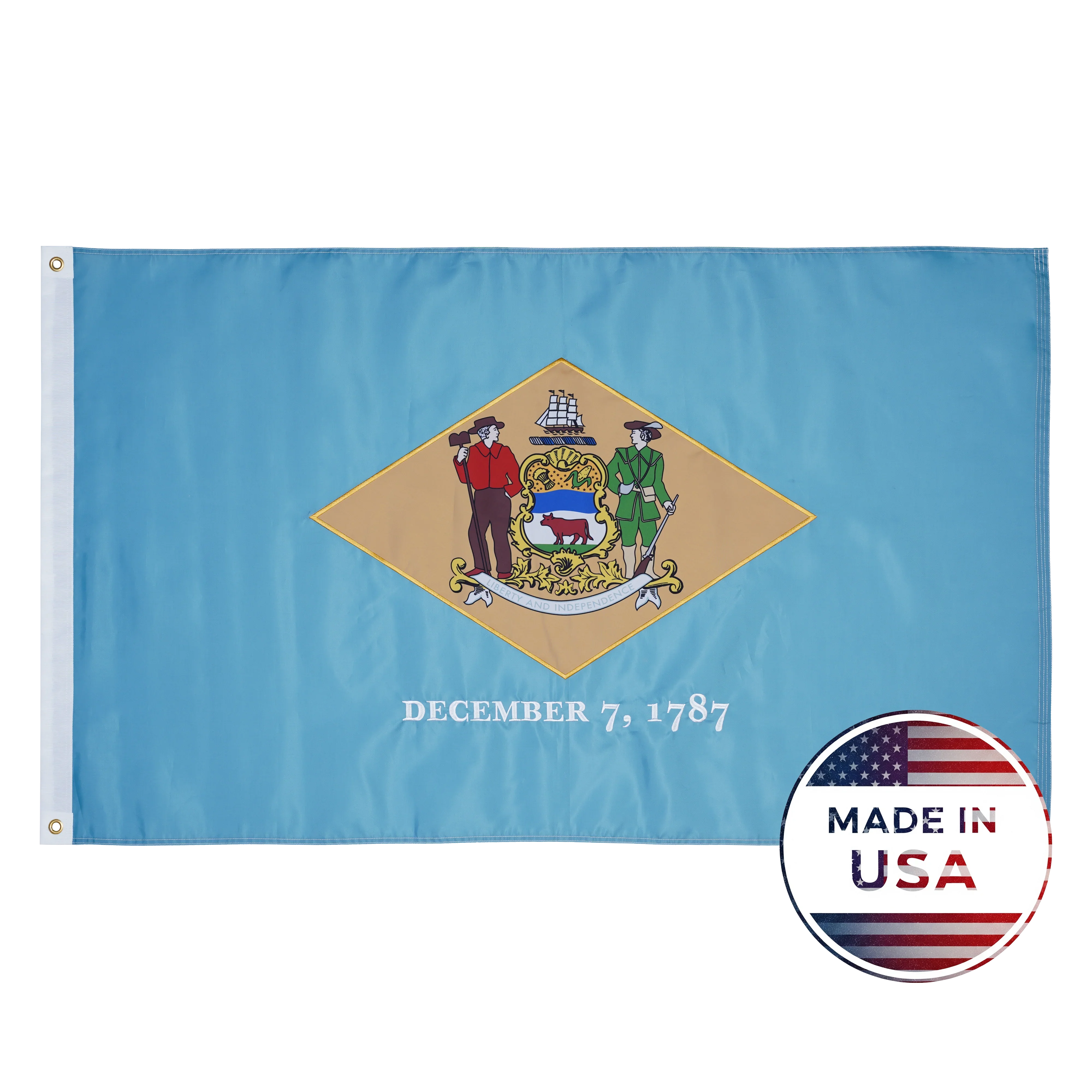 Delaware State Flag - 100% Made in USA