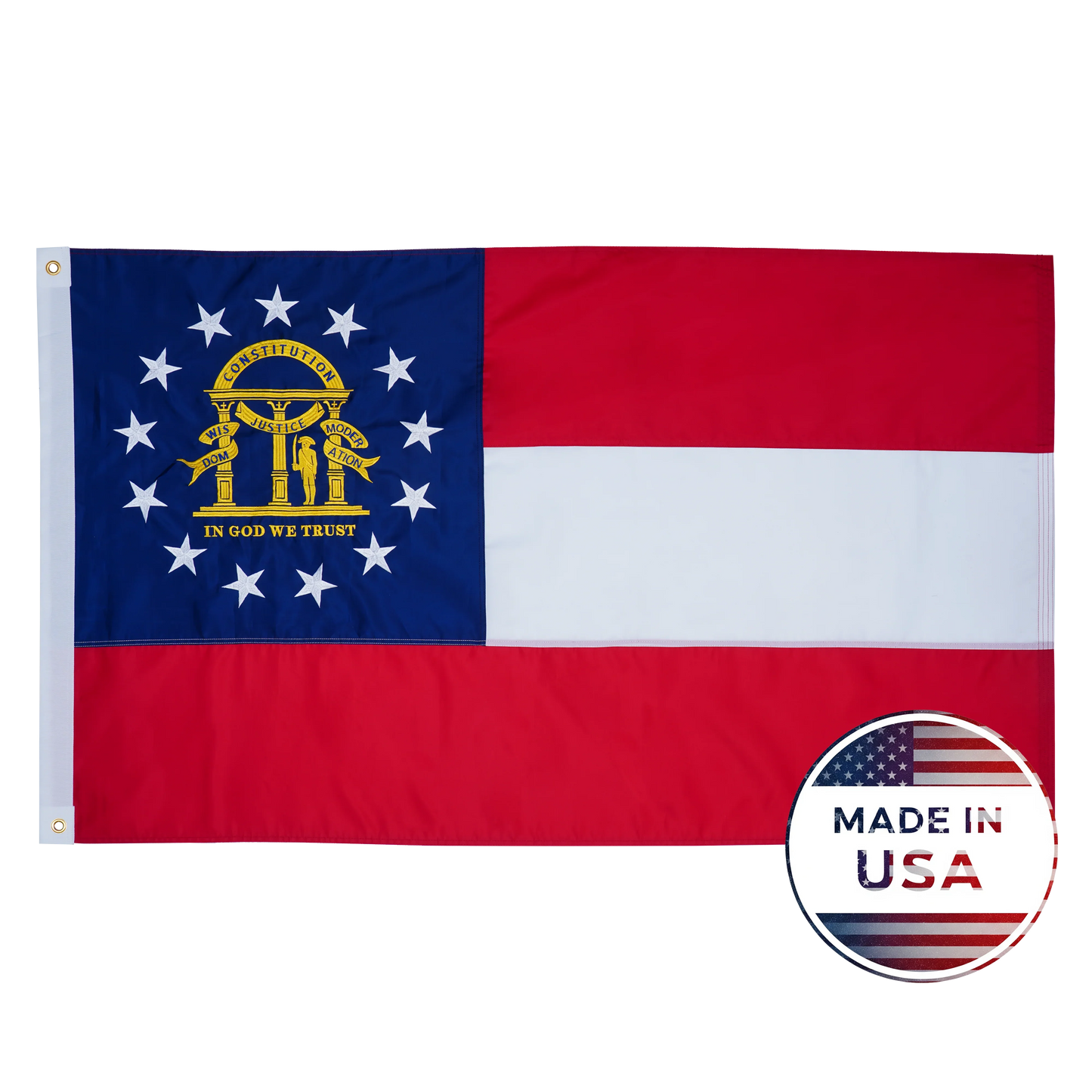 Georgia State Flag - 100% Made in USA
