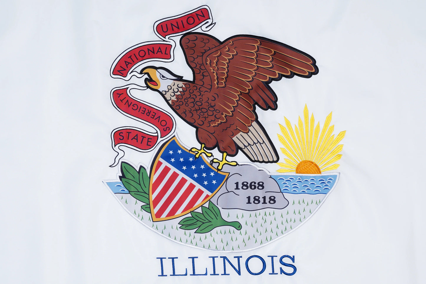 Illinois State Flag - 100% Made in USA