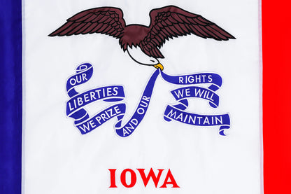Iowa State Flag - 100% Made in USA