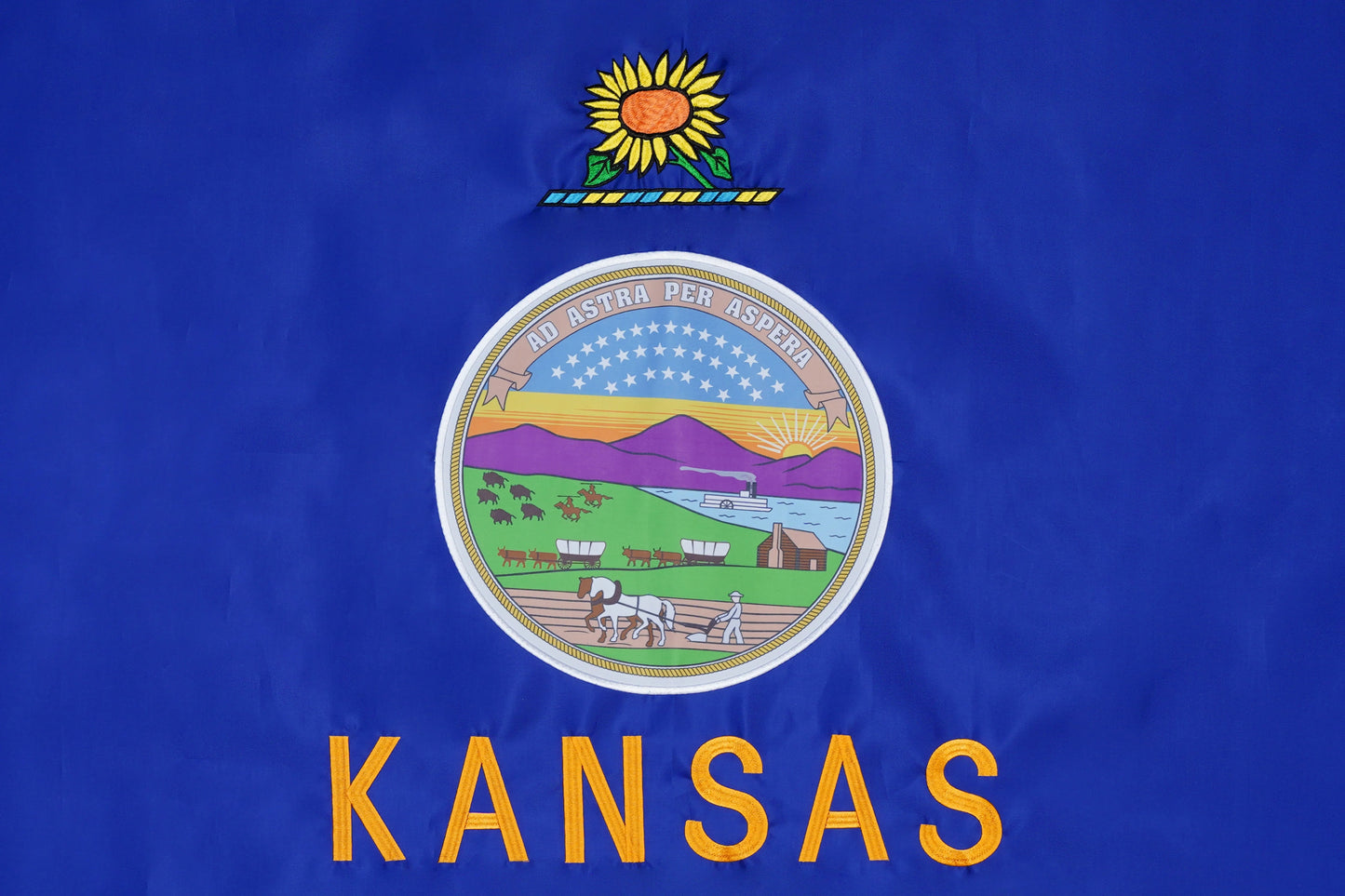Kansas State Flag - 100% Made in USA