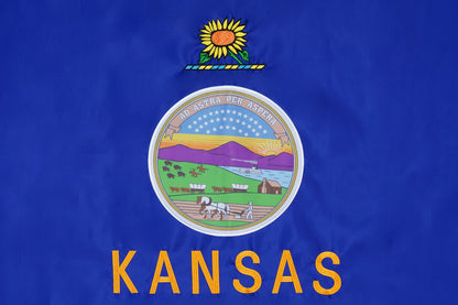 Kansas State Flag - 100% Made in USA