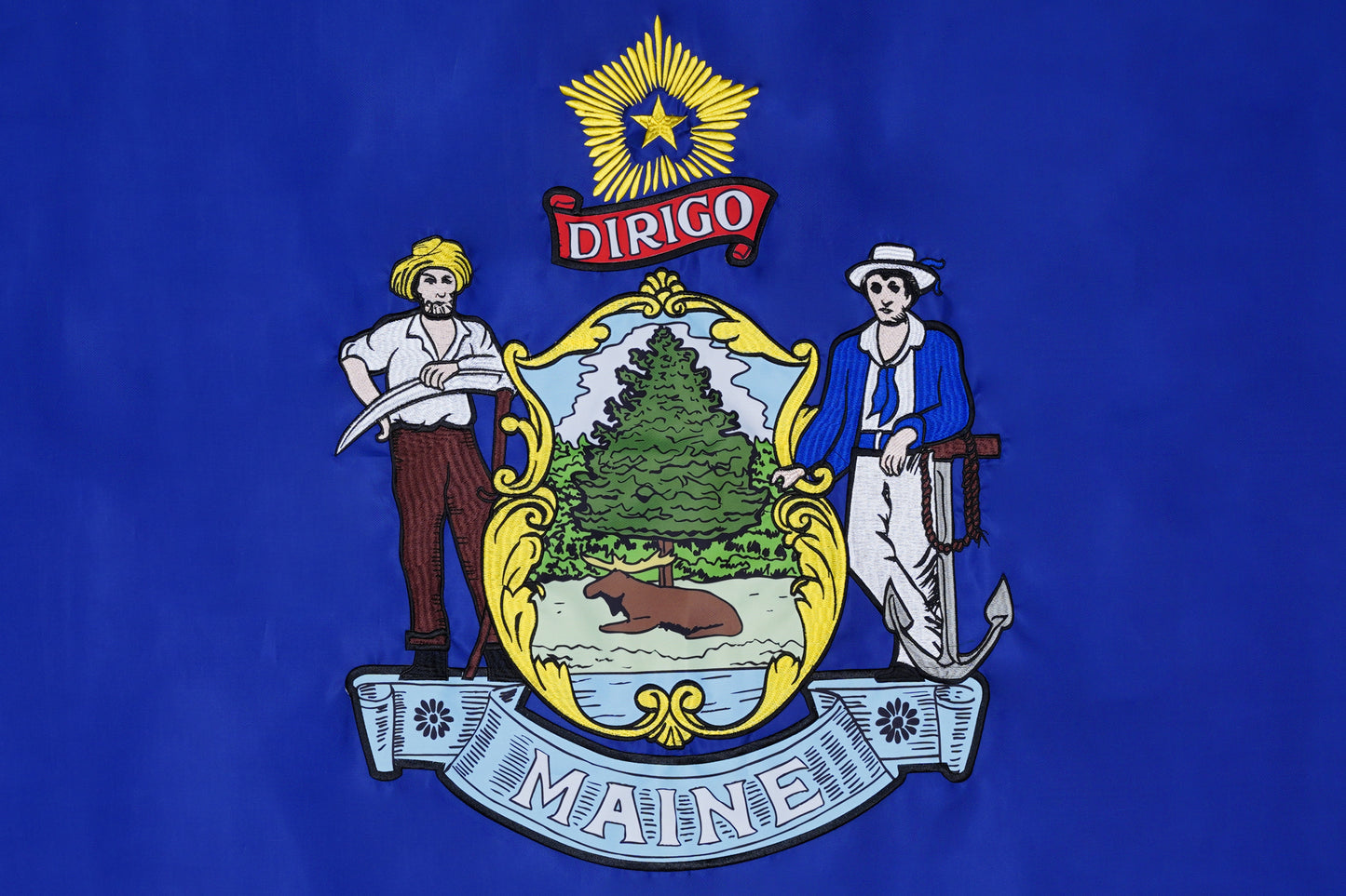 Maine State Flag - 100% Made in USA