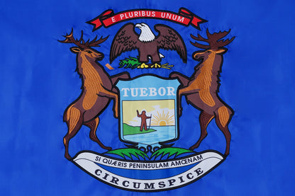 Michigan State Flag - 100% Made in USA