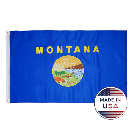 Montana State Flag - 100% Made in USA