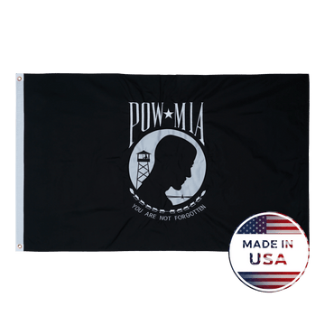 Pow Mia Flag - Double Sided, 100% Made in USA