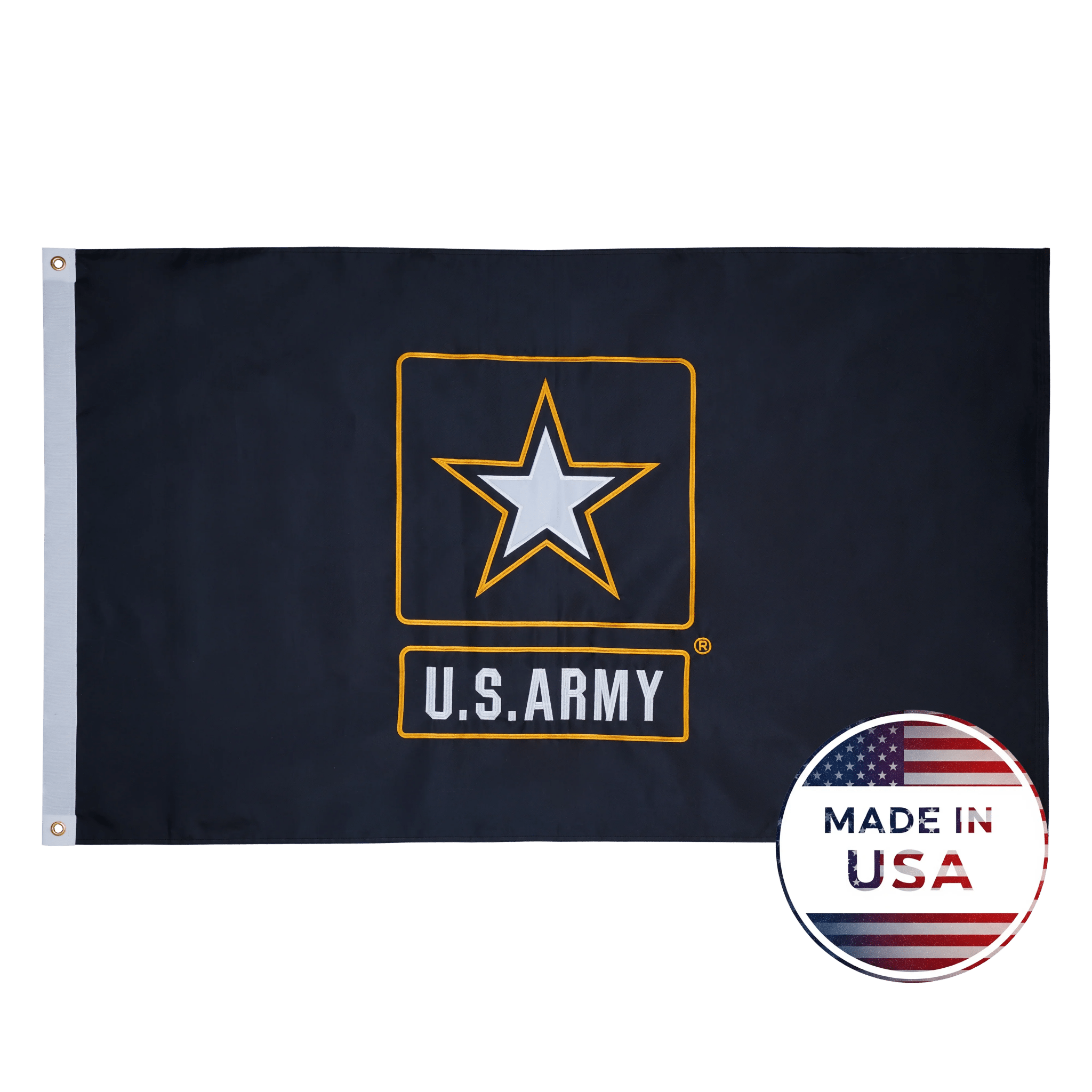 US Black Army Flag - Double Sided, 100% Made in USA